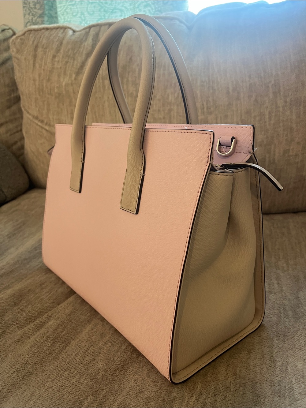 KATE SPADE Tricolor Leather Cameron Street Candace Satchel Purse - Picture 3 of 8